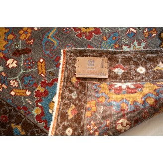 Palmettes and Flowers Lattice Rug