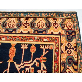 Khotan Rug with Pomegranate Design 