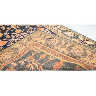 Khotan Rug with Pomegranate Design 