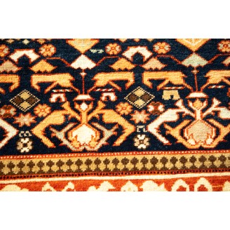 Kuba Rug with Ascending Palmettes and Flowers