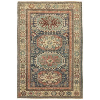 Kuba Rug with Octagonal Medallions