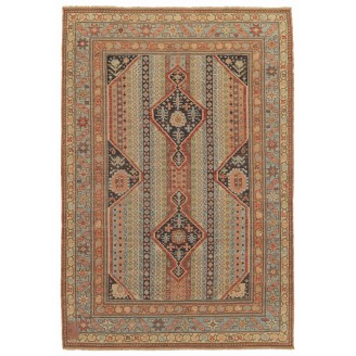 Karabagh Rug with Vertical Stripes