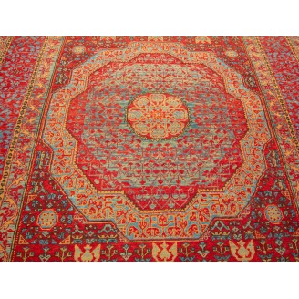 Mamluk Rug with Cusped Medallion