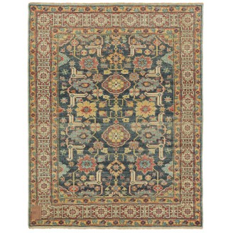 Shirvan Rug with Kufic Border