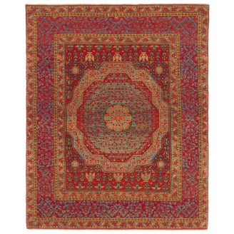 Mamluk Rug with Cusped Medallion