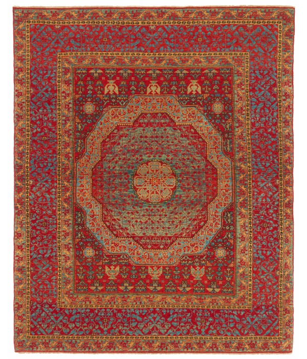 Mamluk Rug with Cusped Medallion