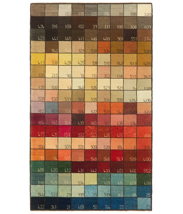 Color Chart Rug