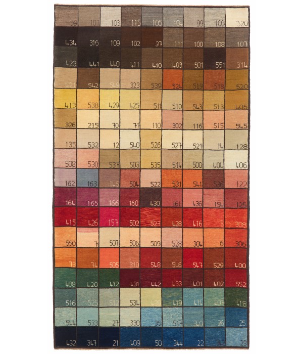 Color Chart Rug