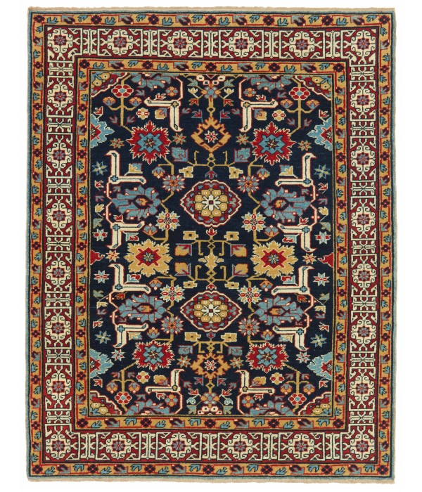 Shirvan Rug with Kufic Border